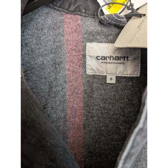Carhartt OG Chore Coat Mens Small Black Stone Wash Long Sleeve Button Front NWT - Picture 4 of 5